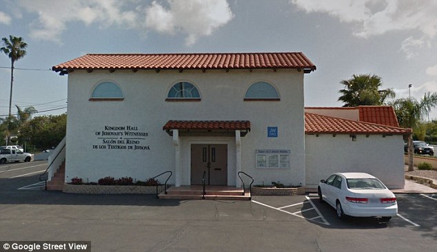 Both plaintiffs say church elders knew of the abuse as early as 1982 but covered it up and allowed the leader to keep working with children. Pictured: A Jehovah's Witnesses building in San Diego