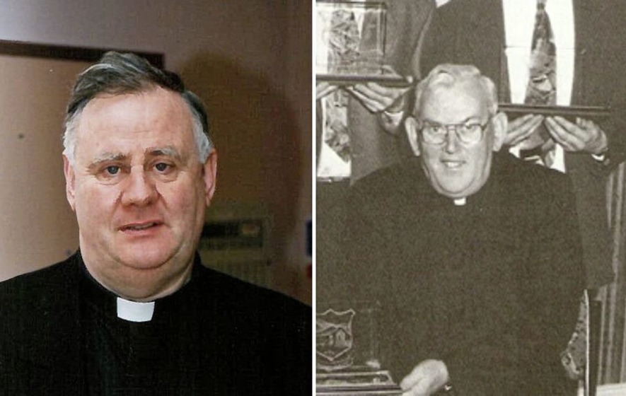 Canon Liam Stevenson (left) and Fr Malachy Finegan