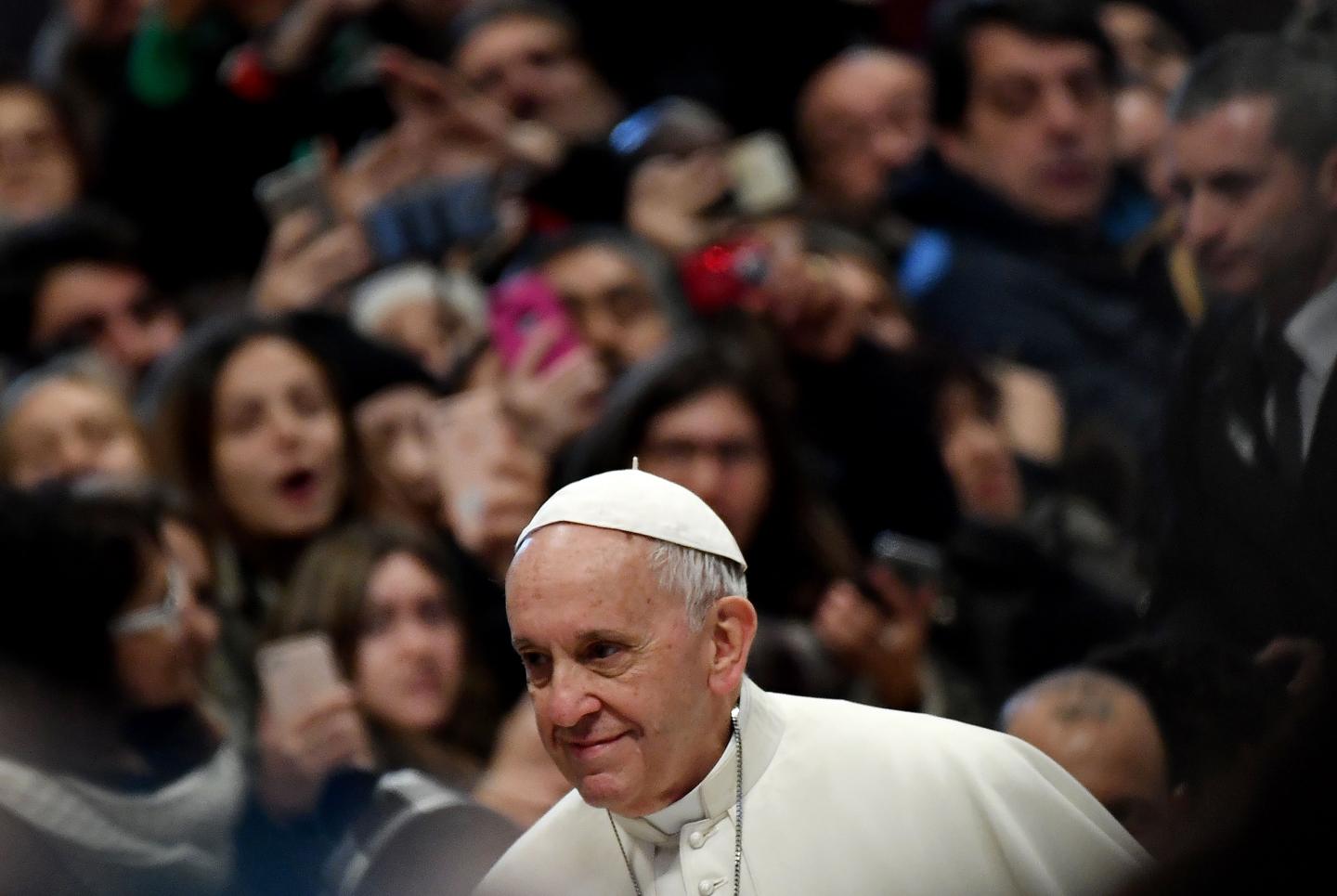 Pope Francis, who is against women being able to be ordained as Catholic priests, will not attend the Voices of Faith meeting