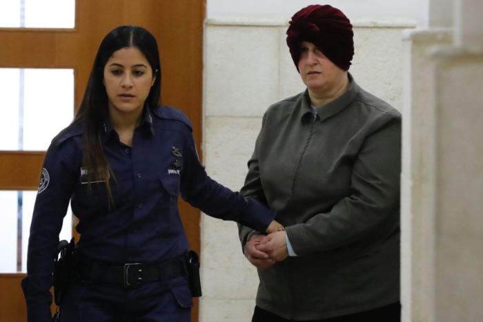 PHOTO: Tensions were high as Malka Leifer was granted home detention. (ABC News: Sophie McNeill)