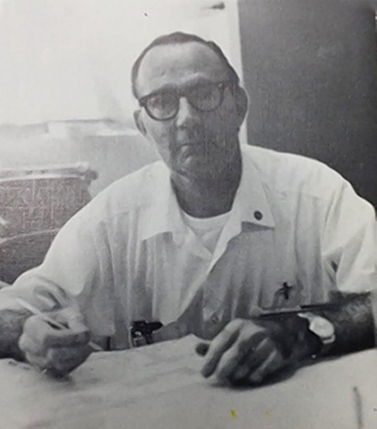 BROUILLARD: Louis Brouillard, 96, has been named in dozens of clergy sex abuse cases filed in the local and federal courts of Guam. Photo courtesy of Jeff Anderson & Associates