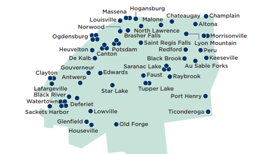 Law firm says priests who were alleged abusers served in nearly every corner of the North Country. Image: Provided by Jeff Anderson and Associates