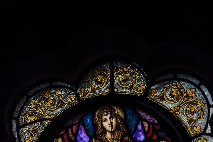PHOTO: Only two in seven churchgoers thought their church was adequately equipped to deal with a disclosure of abuse, new UK research has found. (ABC News: Danielle Bonica)