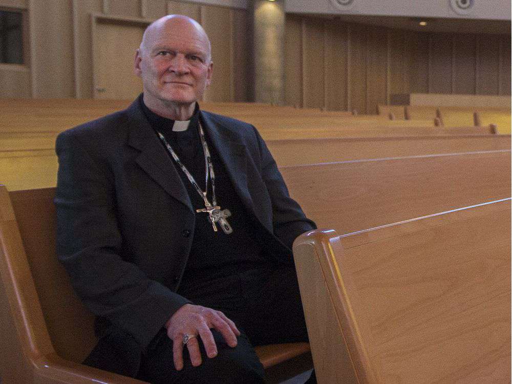 Bishop Mark Hagemoen says he is ‘hopeful’ that Pope Francis will one day travel to Canada to apologize to residential school survivors and their families for the role of the Roman Catholic Church in operating residential schools and for the abuse suffered by the schools’ students. KAYLE NEIS / SASKATOON STARPHOENIX