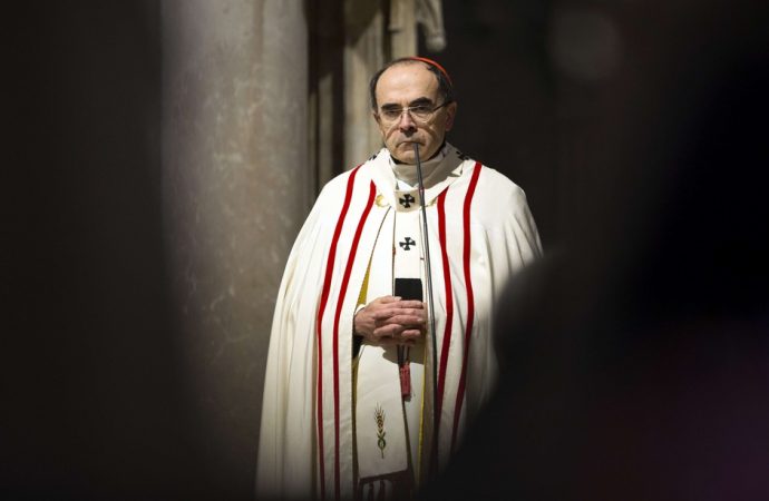 French Cardinal Philippe Barbarin, Archbishop of Lyon. (Credit: Laurent Cipriani/AP.)