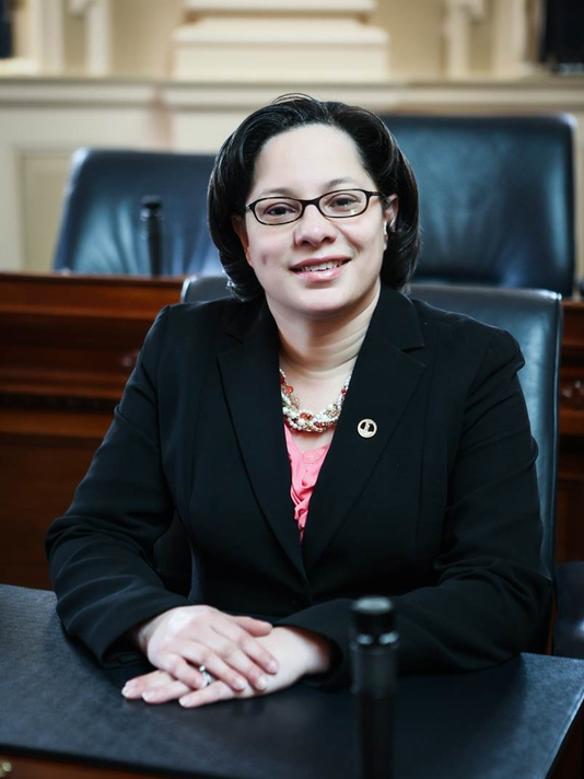 Sen. Jennifer McClellan of Richmond.