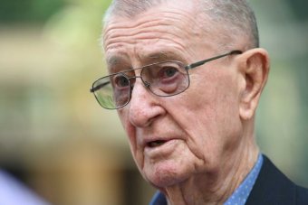 PHOTO: Denis Ryan says he was forced out of his job for trying to charge a priest. (AAP: Tracey Nearmy)
