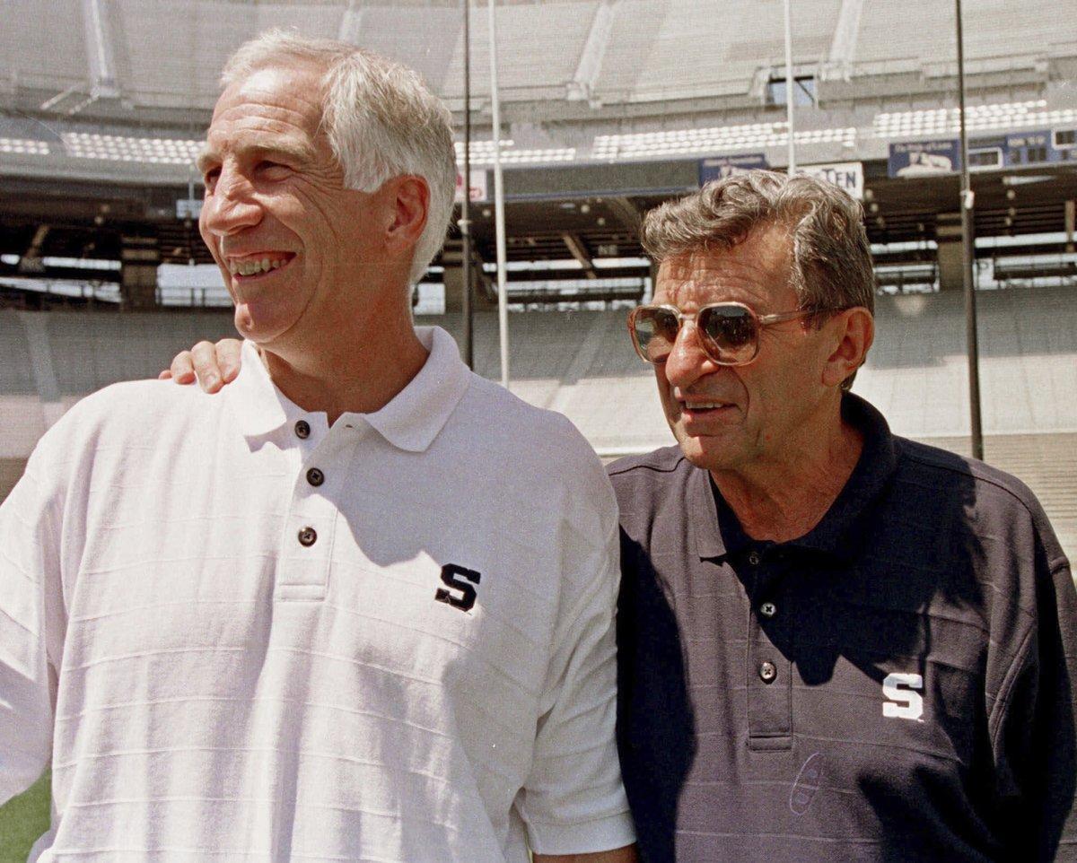 Jerry Sandusky (left) got away with abusing children at Penn State for years. (PAUL VATHIS/AP)