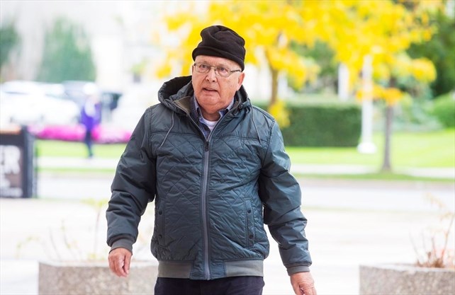 Donald Grecco arrives at the St. Catharines courthouse for his sentencing on Tuesday, Oct. 24, 2017. - Julie Jocsak , The St. Catharines Standard
