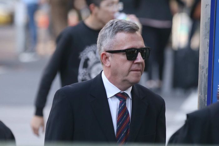 PHOTO: Philip Murphy used a dating app to find other men who wanted to discuss abusing children. (AAP: David Crosling)