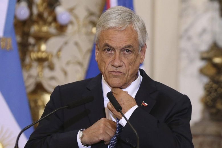 Chilean President Sebastian Pinera signed off on a draft law to drop the statute of limitations in cases of sexual abuse against minors on May 3, 2018. PHOTO: EPA-EFE