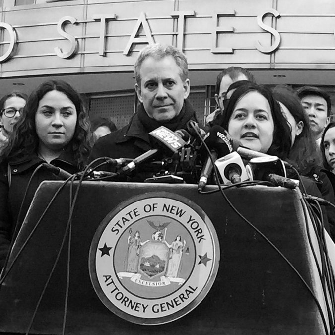 Former Attorney General Eric Schneiderman. Laura Bonilla Cal/Agence France-Presse — Getty Images