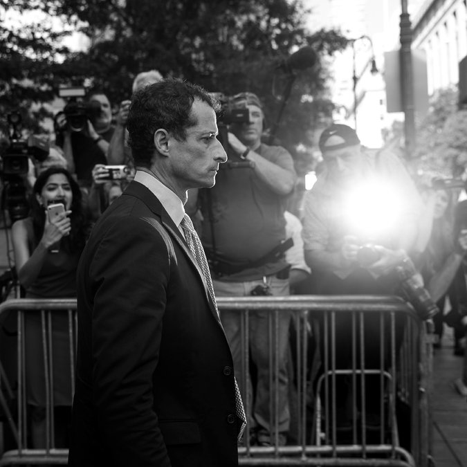 Former Congressman Anthony Weiner. Drew Angerer/Getty Images