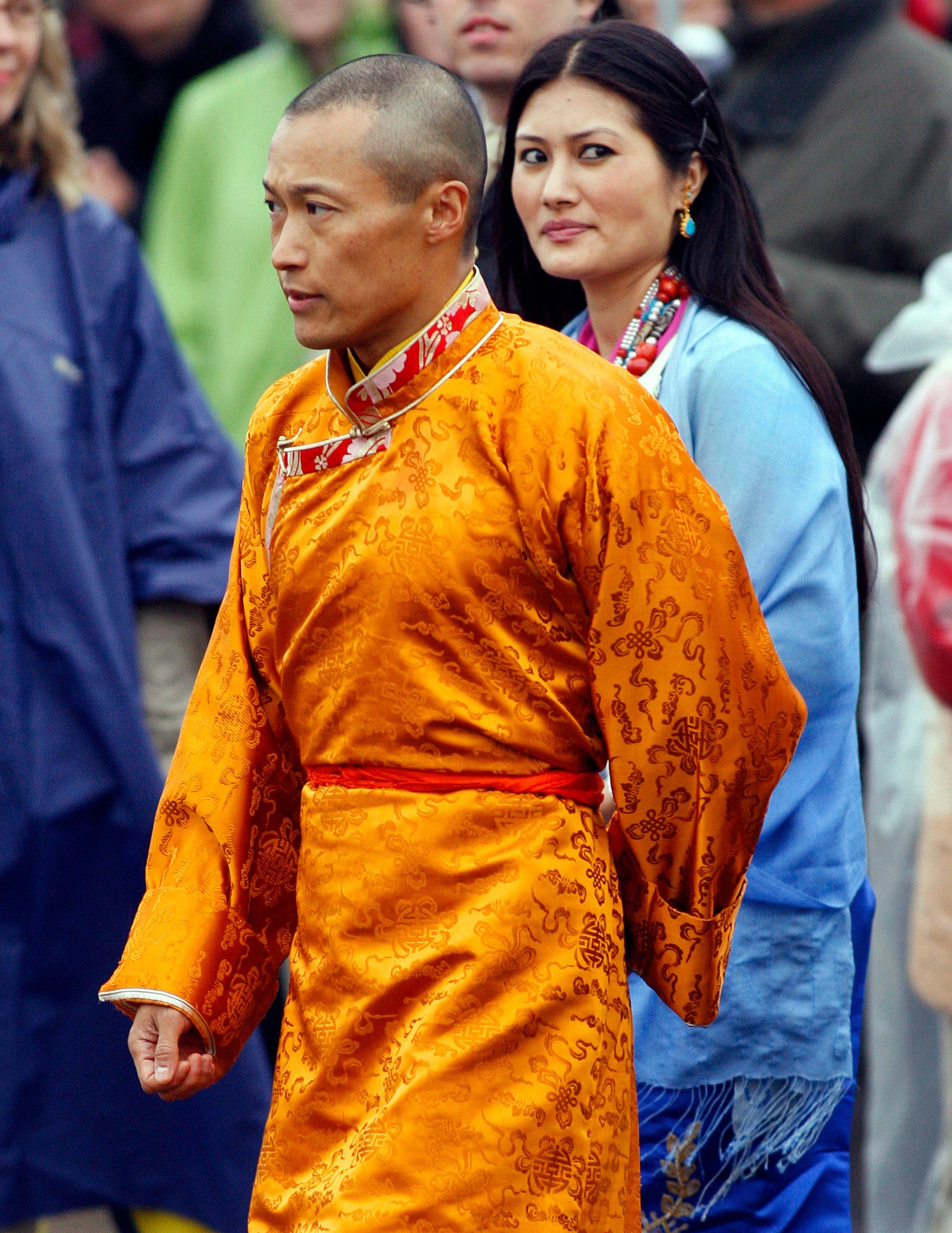 The Sakyong, with his fiancee, Khandro Tseyang, in 2006, has apologized to his followers, admitting to “relationships” with women in the community. He said he would enter “a period of self-reflection.”