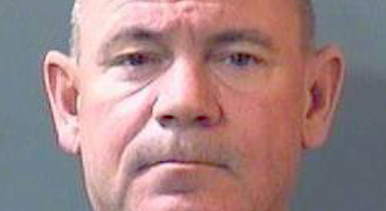 This undated photo provided by the Hamilton County Jail in Noblesville, Ind., shows Skipper Glenn Crawley. Crawley a Texas gymnastics coach was arrested in Indiana on Wednesday, Aug. 1, 2018, after being accused of sexually assaulting three girls at a Fort Worth gym. Crawley is accused of sexually assaulting three girls at Sokol gymnastics in Fort Worth and was taken into custody after authorities executed a warrant at an Indianapolis residence, according to Fort Worth police. He was being held at an Indiana jail pending extradition. (Hamilton County Jail via AP)