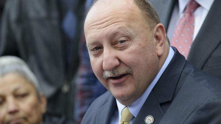 Allentown Mayor Ed Pawlowski announces his resignation in March (Matt Smith / AP)