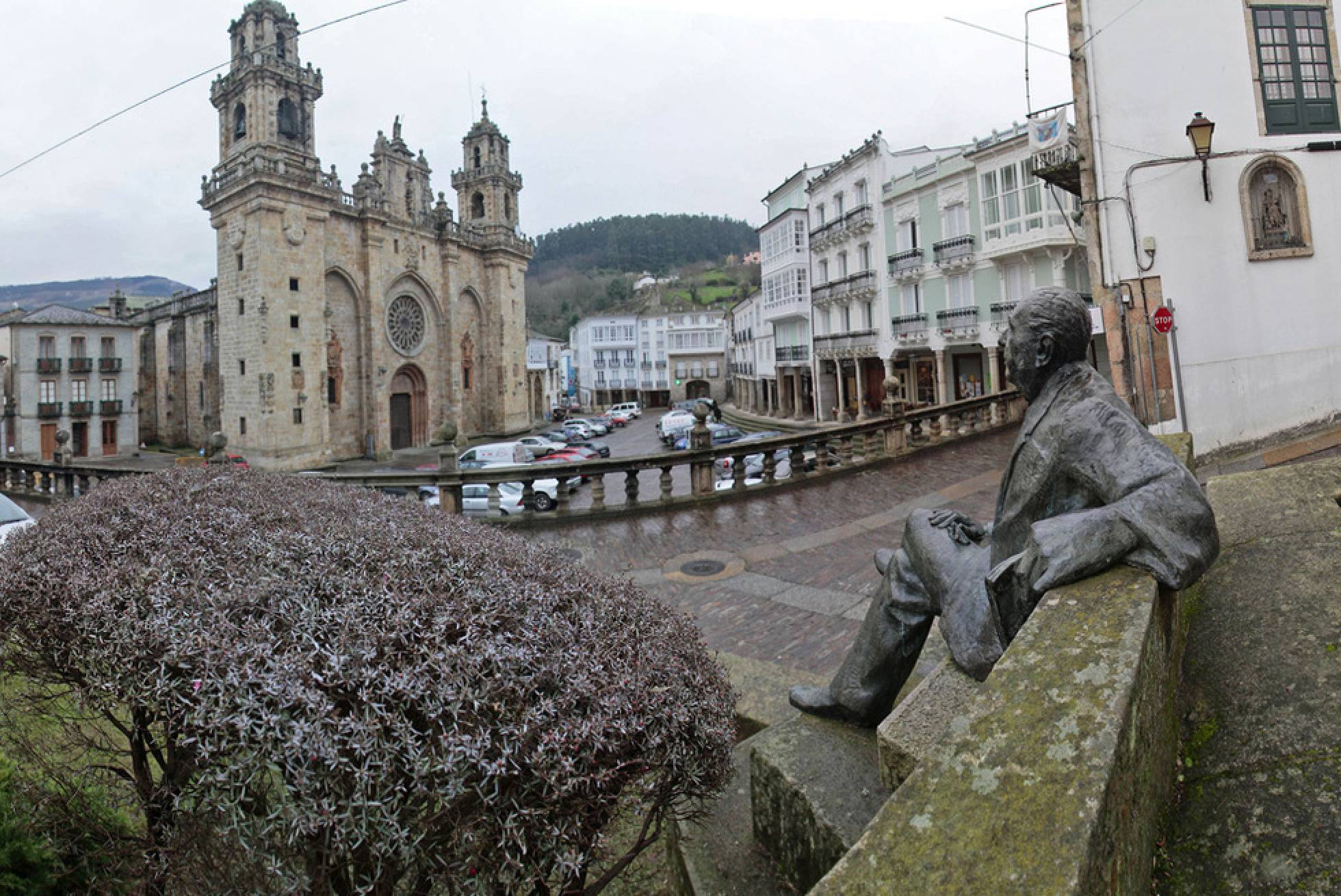 Plaza de la Catedral de Mondonedo. PEDRO AGRELO