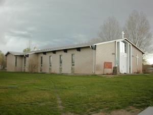 St. Anthony Catholic Church in Guernsey is shown in 2004 as it sits facing U.S. Highway 26, the main route through town. A priest's guilty plea has brought to light a bizarre bondage ritual performed on men in the basement of this small-town church in the 1980s.