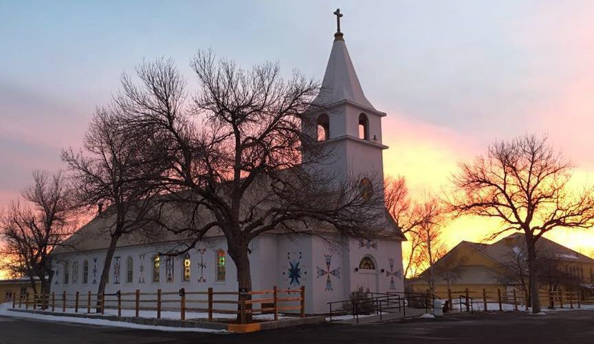 The St. Stephens Indian Mission, located near Arapahoe on the Wind River Indian Reservation. Two Jesuit priests who served at the mission were named on a list of clergymen facing "established allegations of sexual abuse of minors," according to a Friday announcement from the order.
