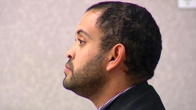 Rev. Juan Garcia Castillo listens to testimony in court on Wednesday.