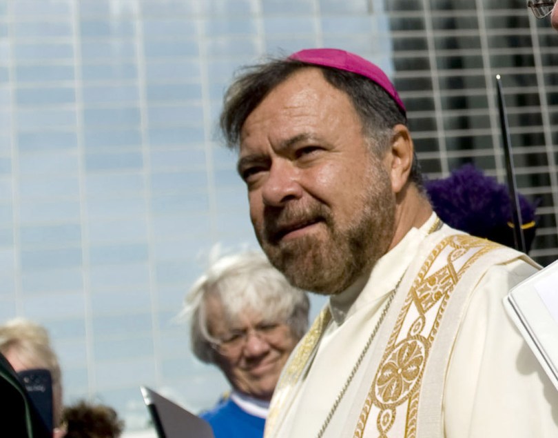 Pope Francis has accepted the resignation of a Los Angeles auxiliary bishop, Monsignor Alexander Salazar, pictured here in 2013, following a sexual misconduct allegation. (File Photo by Kevin Sullivan, Orange County Register/SCNG)