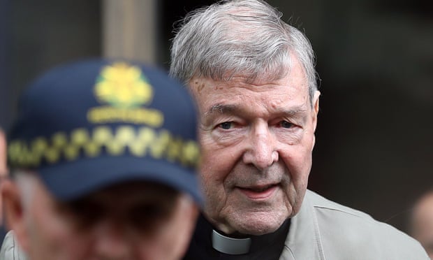 Cardinal George Pell has been sentenced to six years in prison with a non-parole period of three years and eight months. Photograph: Con Chronis/AFP/Getty Images