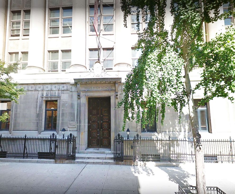(Google Street View) Regis High School in New York is pictured in this undated image from Google.