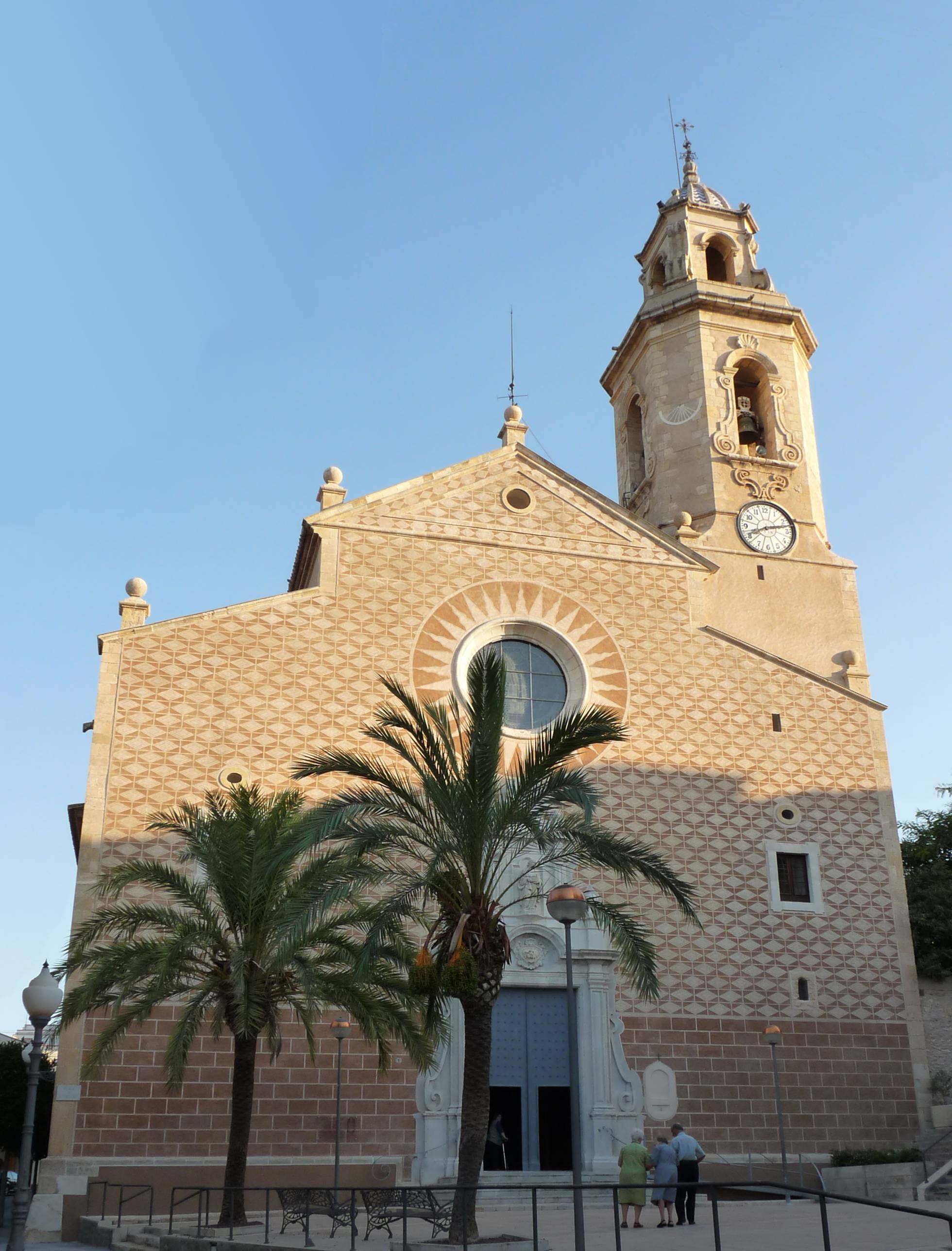 Imagen de la catedral de Sant Feliu en Constanti.