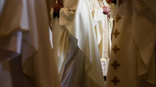 Cardinal Joseph William Tobin greets parishioners at the Cathedral Basilica of the Sacred Heart in Newark before he is installed as head of the Archdiocese of Newark on Friday, Jan. 6, 2017. (Photo11: Michael Karas/Northjersey.com)
