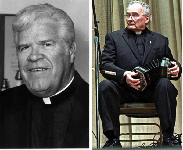 Monsignor Francis Boyle, left, and Monsignor Charles Coen are among those priests who appear on "The Anderson List" and against whom allegations have been deemed substantiated by the Archdiocese.