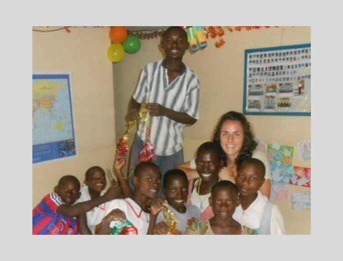 Krista Keil is shown during her time of missionary work in Africa. (Courtesy of Krista Keil )