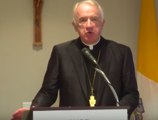 Retired Bishop Michael Bransfield (WTRF screenshot)