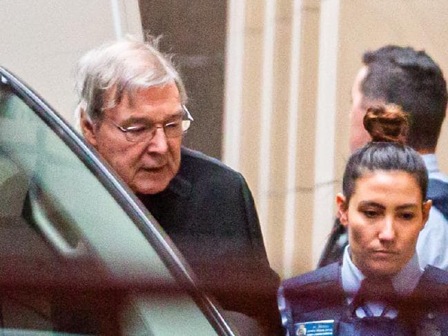 George Pell’s lawyers argued it was ‘impossible’ for him to have carried out the attacks in the way described by his victim. Picture: Asanka Brendon Ratnayake/AFPSource:AFP