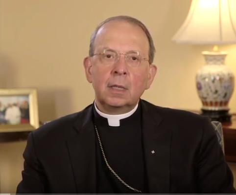 Archbishop William Lori on Monday announced the resignation and reassignment of three priests involved in the scandal surrounding former bishop Michael Bransfield.