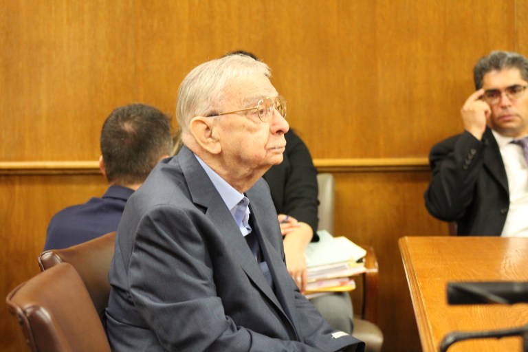Former priest John Feit sits in court on Sept. 11, 2017, in Edinburg Texas. (CNS Photo/Erik De La Garza)