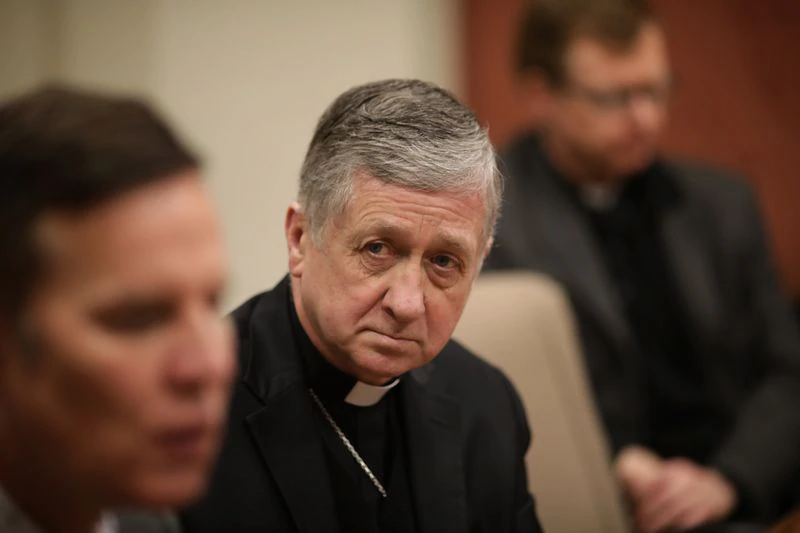Cardinal Blase Cupich and the Rev. Hans Zollner this week detailed how they plan to help Catholic leaders around the world comply with new sexual abuse protection guidelines. (E. Jason Wambsgans / Chicago Tribune)