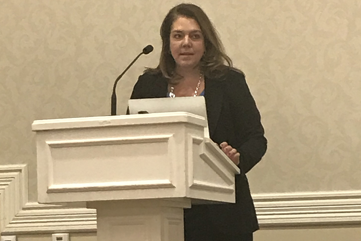 “We cannot allow the Church’s prophetic role in the public square and across the globe to be eroded,” Kerry Alys Robinson says. Photo by Margaret Fosmoe ’85