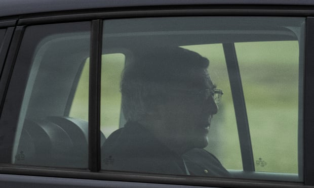 Cardinal George Pell leaves Barwon prison. ‘The unanimity of the court’s decision is crushing for Pell’s prosecutors and, of course, for the young man who brought this complaint to the police nearly five years ago.’ Photograph: James Ross/AAP