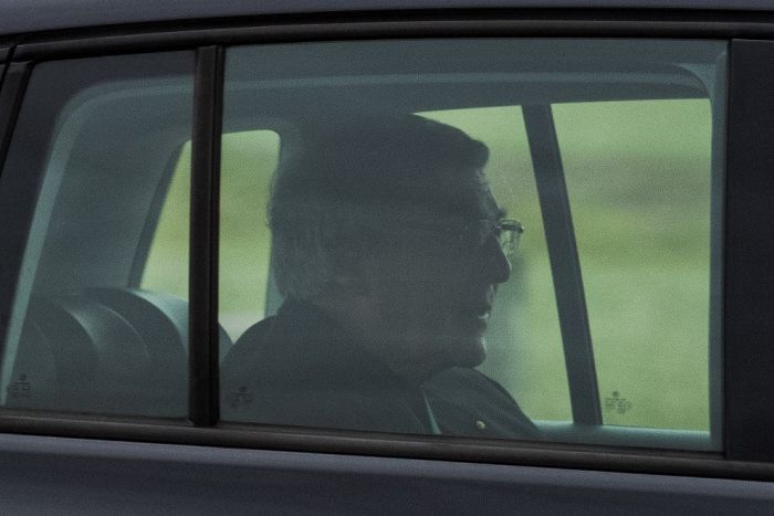 PHOTO: Cardinal George Pell was freed from prison yesterday after the High Court unanimously quashed his convictions. (AAP: James Ross)