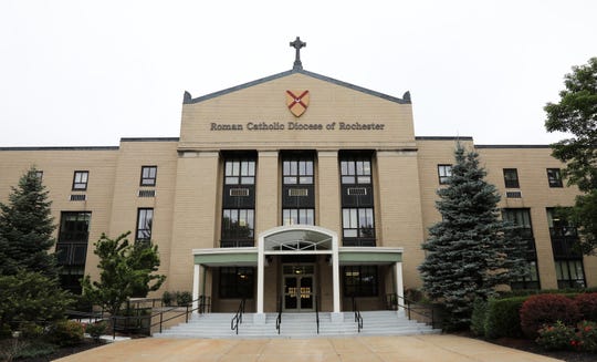 The Roman Catholic Diocese Rochester offices on Buffalo Road in Rochester. (Photo: Max Schulte and Shawn Dowd / Rochester Democrat and Chronicle)