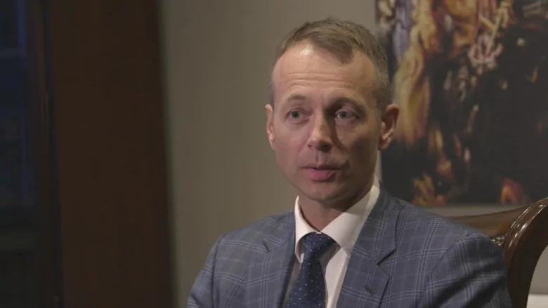 London, Ont. lawyer Rob Talach said today's Supreme Court decision puts a definitive end to the long legal battle involving the Basilian Fathers and Rod MacLeod, a former Sudbury high school student. (Doug Husby/CBC)