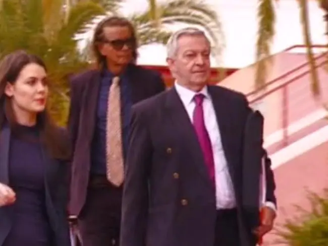 Casey outside Lismore courthouse. Picture: NBN NewsSource:Channel 9