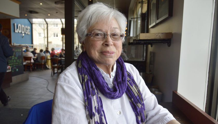 Residential school survivor Geraldine Robertson is shown in this file photo. FILE PHOTO / THE OBSERVER