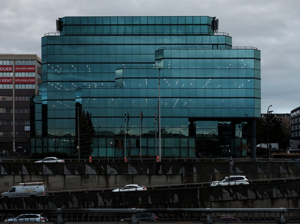 Mindgeek’s headquarters in Montreal.