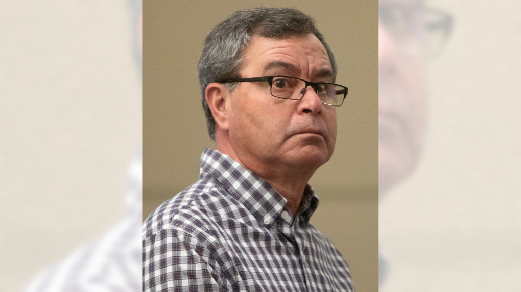 Laverne Paul Fox, 61, of Erie, Pennsylvania, stands in court at the Southwest Justice Center in Murrieta during his arraignment Thursday, January 23, 2020. (Photo by Andrew Foulk, Contributing Photographer)