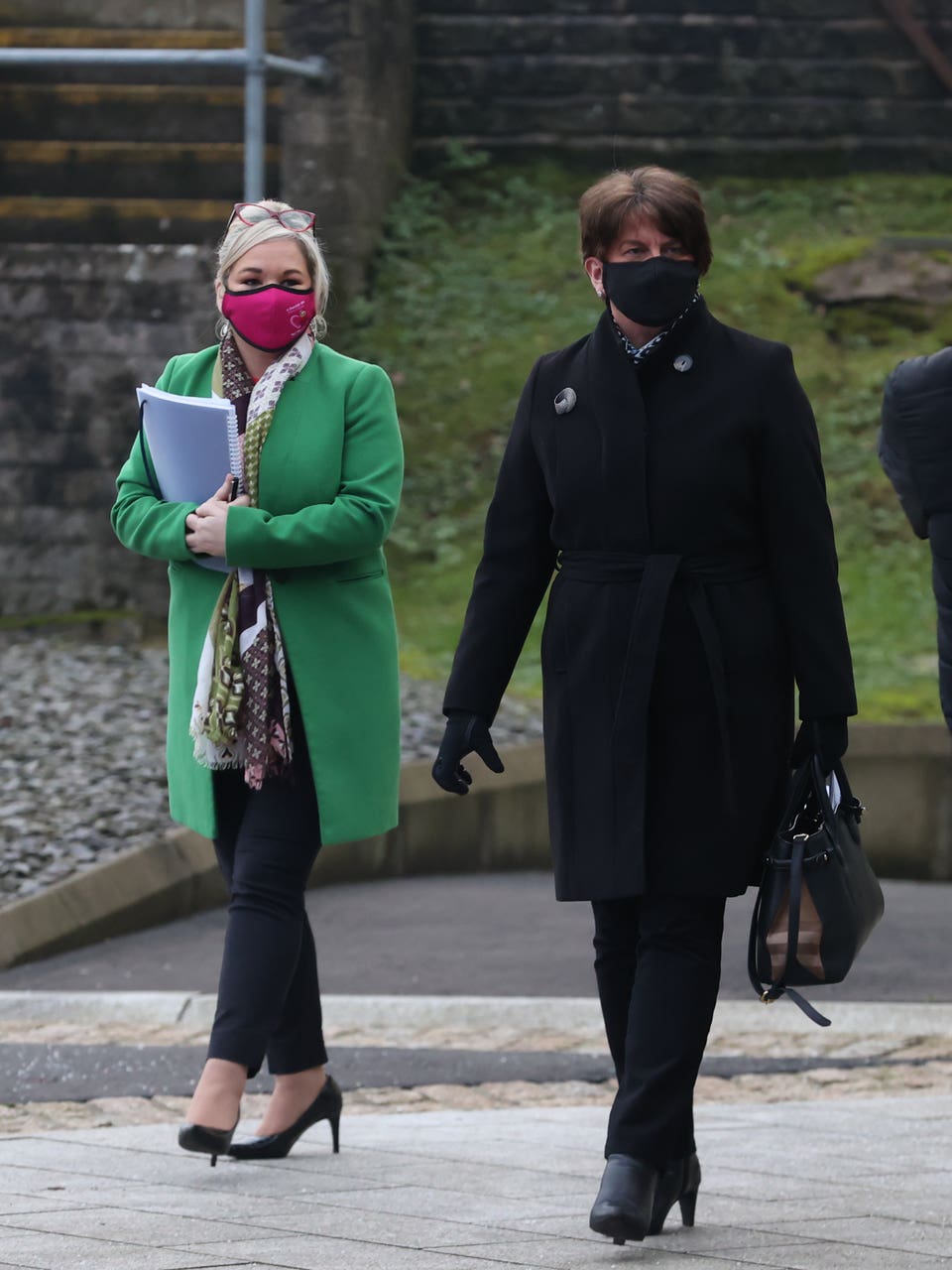 First Minister Arlene Foster and deputy First Minister Michelle O’Neill are set to kick off negotiations before the end of next month (Liam McBurney/PA)