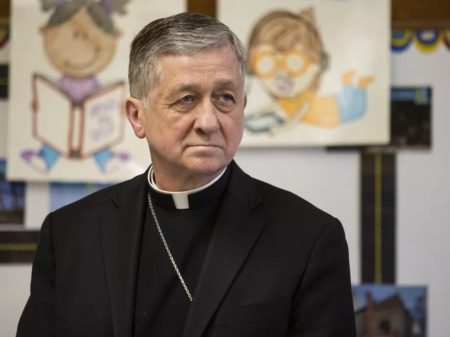 Cardinal Blase Cupich won’t comment on an order priest with sex abuse allegations serving in the Chicago area in recent years. Ashlee Rezin Garcia / Sun-Times file