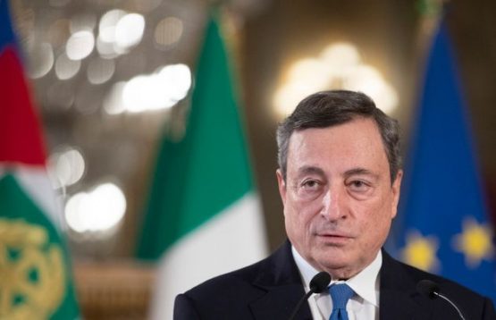 New Italian Prime Minister Mario Draghi. (Credit: Associated Press.)