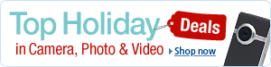 Top Holiday Deals on Digital Cameras, Camcorders, and More from Amazon.com