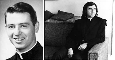 Fr Paul Shanley in 1960 and in the 1970s